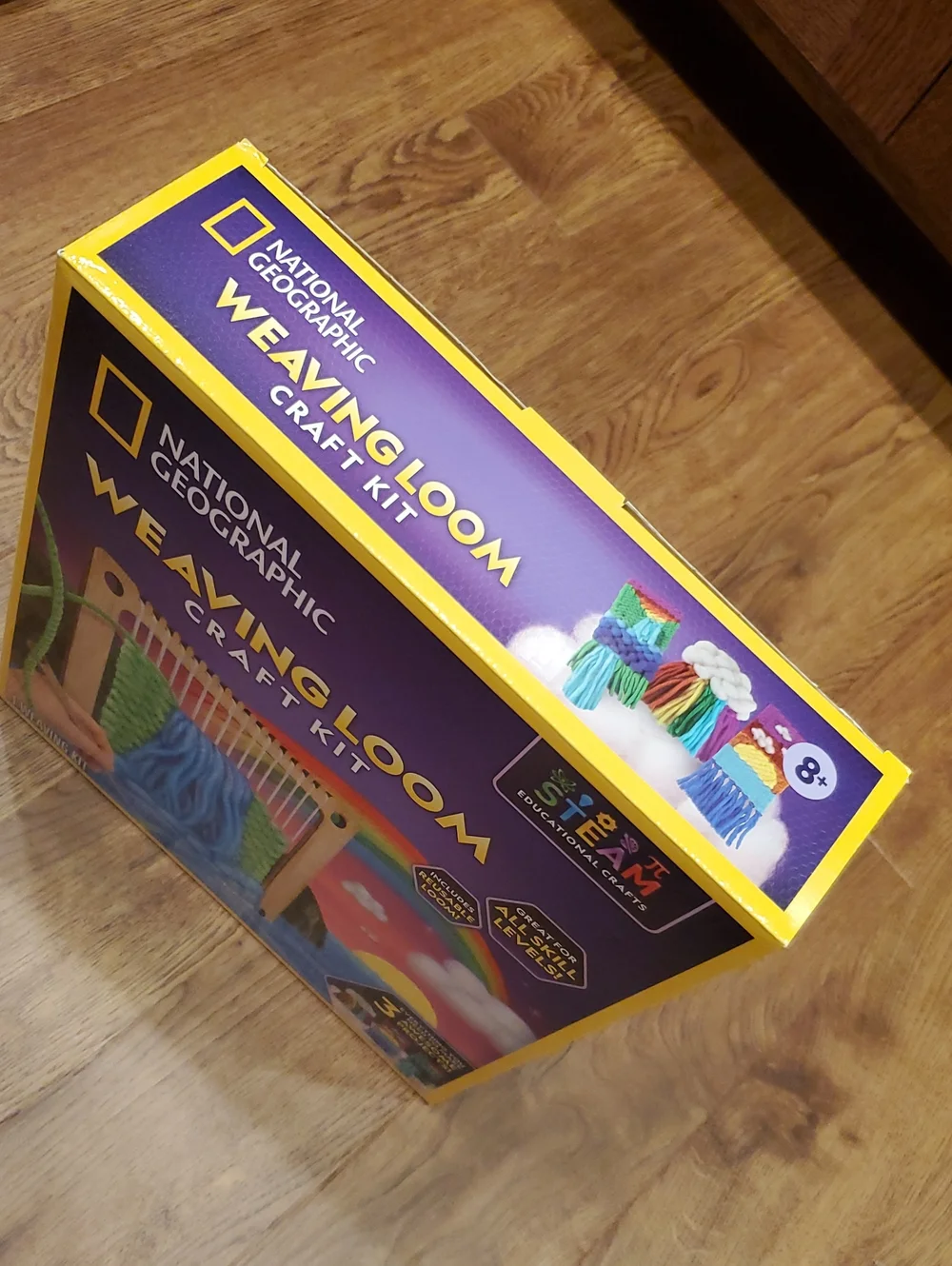 National Geographic Weaving Loom Craft Kit NEW SEALED IN BOX
